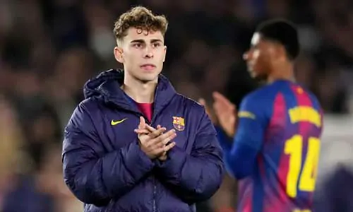 فيرمين لوبيز: برشلونة يتمتع بـمعنويات عالية قبل مباراة نيوكاسل